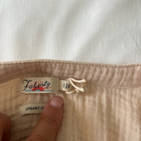 NWOT Faherty Everleigh Dream Cotton Top - Picture 7 of 12